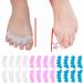 Evtscan Toe Separator - 4 Pairs Silicone Bunion Pain Relief & Correction Tool - Blue | Best Orthotic Solution - Buy Online on GoSupps.com