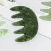 Buy Nolitoy Green Jade Scalp Massage Comb | Gua Sha Hairbrush & Acupuncture Tool for Men & Women - International Shipping - Buy Online on GoSupps.com