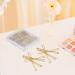 Blonde Bobby Pins - 80 Count Ballet Bun Pins for Women & Girls with Box - Buy Online on GoSupps.com