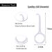 Orthodontic Retainer Case with 2 Aligner Removal Tools - Black & White - Ideal for Travel - Buy Online on GoSupps.com