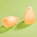 Satisfyer Menstrual Cup Set - Reusable & Sustainable 2-Piece (15 & 20 ml) | Feel Confident | Easy Cleaning - Orange - Buy Online on GoSupps.com