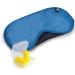 TRAVEL BLUE Luxury set with ear plugs Travel Eye Mask Gently Padded For Extra Comfort With Elastic Strap Easy Release Sleep Solutions for Nap Relaxation Meditation Eye Mask for Games Surprises Daytime Nighttime - 451