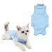 AHEOVSD Cat Recovery Onesie Cat Recovery Shirt Professional Cat Recovery Suit for Cats and Dogs After Surgery Wear Anti Licking Wounds (Blue M)