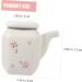 Milisten Ceramic Soy Sauce Pot Ceramic Vinegar Bottle Oil Container Gravy Boat Sauce Container Olive Oil Dispenser Oil Jug Maple Syrup Dispenser Oil Jar Ceramics White With Handle Seasoning 8X7.5X5CM White - Buy Online on GoSupps.com