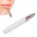 Eyebrow epilator Painless hair removal Facial epilator with LED light Small and portable cuts nose and ear hair for Removing hair from small body parts(white)