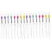 16 Pcs Lipstick Brush Lip Brush Portable Lipstick Makeup Supplies Silicone Lipstick Brush Eye Shadows Eye Shadows Makeup Tools Lip Mask Brush 0.9x0.9x11cmx2pcs As Shownx2pcs