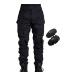 HANSTRONG GEAR Military Army Tactical Airsoft Paintball Shooting Trousers Combat Men's Trousers with Knee Pads Bk 32W