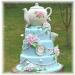 110 Edible Icing Bunting Flags Vintage Shabby Chic Floral Cake Cupcake Topper Weddings Christenings Birthdays - Buy Online on GoSupps.com
