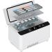 Insulin Cooler Refrigerated Box USB Mini Medicine Refrigerator LCD Display 0-18 Adjustable Portable Insulin Cooler for Car Travel Home (Color : 4battery)