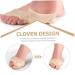 Magnetic Toe Separator Splints - 1 Pair | Bunion Relief & Toe Alignment | Overlapping Toe Correction - Buy Online on GoSupps.com