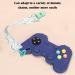 JinZeFa Soft Silicone Baby Teething Toy - Remote/Game Control Shape, BPA-Free Teether for Babies 3-12 Months, Blue - Buy Online on GoSupps.com