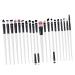 AUTSUPPL 20pcs Eye Makeup Eyeliner Eyeshadow Brush Kit Makeup Brush Eye Shadow Brush Eyelash Kits 15.50X1.50X1.50CM As Shown