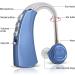 Britzgo Gem Blue Hearing Amplifier Set with USB Dock - Rechargeable Sound Enhancer for Behind The Ears - Buy Online on GoSupps.com