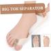 Healvian 2pcs Toe Separator Plantar Fasciitis Hammertoe Splint Set 18.5x2.3cm - Buy Online on GoSupps.com