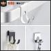 Buy Lohill 4-Piece Shower Razor Holder - No Drill Stainless Steel Self-Adhesive Multi-Purpose Hooks - Buy Online on GoSupps.com
