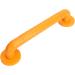 Non-Slip Stainless Steel Shower Handle with Night Light Rings - 35mm Diameter Durable Yellow Design for Safety - Buy Online on GoSupps.com