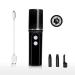 QIYUDS Ear Wax Removal Tool 720P Ear Wax Remover Tool WiFi HD Ear Camera 6 Low-Temp LED Lights Ear Cleaner with LCD Screen for Kids Adults (Color : Black)
