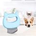 KINTRADE Cat Ear Shape Shell Comb L Type Dog Cat Floating Knot Hair Cleaning Tool - Buy Online on GoSupps.com