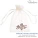 Parcelona French Bow Tortoise Shell Brown Matte Finish Set of 2 Hair Clip Barrettes | Made in France - Buy Online on GoSupps.com