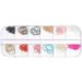 Nail Art Metal Rivet Chains Mixed Design DIY Nail Decoration Accessories 12 Grids for Women Style2 Nail Art Decorations Chains - Buy Online on GoSupps.com