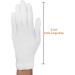 Paxcoo 12 Pairs XL White Cotton Gloves for Dry Hand Moisturizing and Spa, Ideal for Cosmetic, Eczema, Coin, and Jewelry Inspection - Buy Online on GoSupps.com