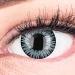 Colored gray contact lenses Anime Werewolf Gray Circle Lenses Without strength Heroes of Cosplay strongly opaque intense colors with free contact lens containers colored for Halloween carnival