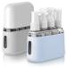 Donubiiu Portable Travel Bottle Set - 2 in 1 Mini Shampoo & Conditioner Dispenser for Toiletries - Pink - Ideal for International Shipping - Buy Online on GoSupps.com