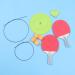 BESPORTBLE Table Tennis Trainer Set with Elastic Soft Shaft and Wooden Paddle for Kids Indoor/Outdoor Play - Includes Soft Ping Pong Ball for Practice - Buy Online on GoSupps.com