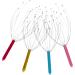 FOMIYES 12-Piece Head & Hair Massage Device Set | Relaxing Metal Hand Scratch Tools for Deep Relaxation | Portable Finger Head Scratcher - Buy Online on GoSupps.com