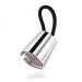 CLSSLVVBN Hair Bands High Elasticity Stretchy Topknot Ornaments Heavy Snag Free Ponytail Ring Holder Bobbles Styling Accessories Silver