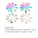 French Smile Line Tip Cutter Set - Nail Art Manicure Edge Trimmer Stencil - Almond V Shape Plate Guides Module - DIY Nail Acrylic Tool Kit - Buy Online on GoSupps.com