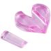 OLACD Mini Acrylic Nail Bending Tools Set 2Pc Portable Metal Embossed Mold Equipment for DIY Nail Art Hollow Frame Embossers in Pink with Heart & Star Shapes - Buy Online on GoSupps.com