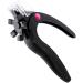 Acrylic Nail Clipper U Shaped Nail Edge Trimmers False Nail Tip Scissors Black fake nail clipper - Buy Online on GoSupps.com