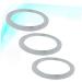 Alipis Cup Seal Ring 3pcs Seal Ring Insulated Cup Bottle Lid Ring Sealing Gaskets Sealing Ring Airtight Cup re-usable 5.4X4X0.35cm White - Buy Online on GoSupps.com