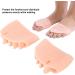 Bunion Corrector Toe Separators - Silicone Hallux Valgus Straightener & Pain Relief - Skin Color (1 Pair) - Buy Online on GoSupps.com