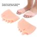 Silicone Bunion Corrector - Hallux Valgus Flat Iron Toe Protector for Pain Relief | Skin Color (Nude) - Foot Care Solution - Buy Online on GoSupps.com