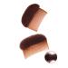 Sponge Volume Inserts 4 Pack Hair Bump Up Combs Clips for Women DIY Hairstyles (Brown Beige) - Buy Online on GoSupps.com