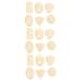 BESTonZON 18 Pcs Simulation Chocolate Children s Toys Simulation Food Supplies Multi-function Chocolate Decor Educational Chocolate Model Faux Cupcake Decoration Fake White Fake Cake Pvc 3d