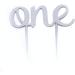 KONTONTY One Cupcake Picks Cupcake Topper Glitter Cake Toppers Birthday Cake Double Sided - Buy Online on GoSupps.com