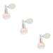 FOMIYES 3 Pcs Body Air Bag Powder Perfume Body Art Glitter Powder Spraying Bottle Baking Powder Miss Face Champagne Goldx3pcs mediumx3pcs