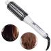 32mm Curling Iron Brush Hot Hair Curler Brush Ceramic Tourmaline Ionic Curling Comb Volumizing Brush Hot Round Brush for Long Hair Hair Straightening Brush LCD Display Styling Curly Brush - Buy Online on GoSupps.com