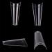 500 Pieces Acrylic False Nails Set - Half Cover Coffin Shape Tips | Artificial Nail Tips for Salons & DIY - 10 Sizes Available - Buy Online on GoSupps.com