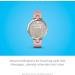 Garmin Lilyâ¢ Stylish Small Smartwatch Bright Touchscreen Display and Patterned Lens Cream Gold and Dust Rose Silicone Band - Buy Online on GoSupps.com