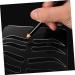 Didiseaon Eyebrow Stencil Plate Brow Template Lip Stencil Brow Practicing Tool Eyebrow Shape - Buy Online on GoSupps.com