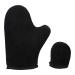 Self Tanner Mitt Lotion Even Tanning Applicator Glove Essential Beach Accessory for Self Tanning Enthusiasts(Black)
