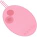 Milageto Brush Cleaning Mat Portable Washing Tool Universal desktop Scrubber Mat Silicone Brush Cleaning Mat for Eyeshadow Brush Pink - Buy Online on GoSupps.com