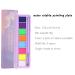 8 Colors Neon Face Paint Liner - Water Activated UV Eyeliner Palette for Halloween & Christmas - Longlasting Fluorescent Makeup with Brush - Buy Online on GoSupps.com