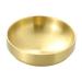 PopetPop 1 piece 304 Shaving foam shell shave shaved pot collapsible stirring bowls container for shaving soap shaving razor -soap cum Tools man suite stainless steel 304 The bladder
