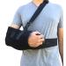 Alpha Medical Arm Sling, Shoulder Immobilizer with Abduction Pillow, Post-Op Shoulder Arm Brace, Universal.