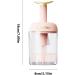 Virtcooy Foam Maker for Face Wash - Type Rotating Facial Cleanser Foaming Bottle Automatic Rebound - Detachable Facial Cleansing Tools for Travel Household Fine Foam Deep Cleansing Pink - Buy Online on GoSupps.com